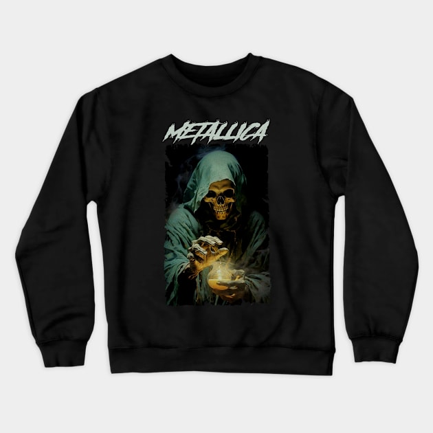 METALICA MERCH VTG Crewneck Sweatshirt by Bronze Archer